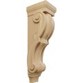 Ekena Millwork 7"W x 8 1/2"D x 26"H Medium Jumbo Traditional Wood Corbel, Cherry CORW07X09X26TRCH